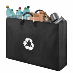Mülltrennsystem 3 Fächer - Mülleimer für Papier, Plastik und Glas, Recycling Behälter, Altpapier Sammler Angebot bei HelloDeals