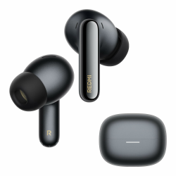 XIAOMI REDMI Buds 8 Pro, True-Wireless-Bluetooth, 55dB aktive Geräuschunterdrückung, Triple-Treiber, Hi-Res-HiFi-Sound, Dolby Audio, bis zu 33 Stunden Akkulaufzeit, Bluetooth 5.4, IP54, Black Modern Black Angebot bei HelloDeals