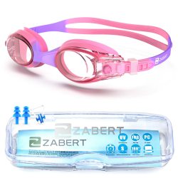 K1 Schwimmbrille für Kinder, Profi Schwimmbrillen für Jugendliche Kinder Kind Jungen Mädchen Junior Baby Kleinkinder 0-14 Jahre - Antibeschlag UV Schutz #10.K1 Pink Rosa Lila Angebot bei HelloDeals