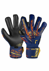 Reusch Attrakt X Evolution TW-Handschuhe Unisex 7.5 blau-gold-schwarz Angebot bei HelloDeals
