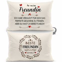 Ich Habe versucht Finden Aber du hast ja Schon Mich Lustige Kissenbezüge für Freunde Geburtstag Weihnachten Geschenk Freundschaft Geschenk für Frauen(Freundin-b) Angebot bei HelloDeals