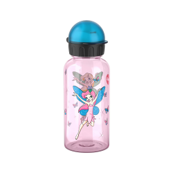 Emsa N30515 Kids Tritan Trinkflasche | Fassungsvermögen: 0,4 Liter | 100% sicher/praktisch/hygienisch/dicht/unbedenklich | cleverer Trinkverschluss | Design: Fairy Transparent mit Fairy-design 400 ml Angebot bei HelloDeals