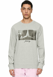 Mister Tee Herren Pray Crewneck XL Grau Angebot bei HelloDeals