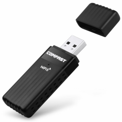 OFFCUP USB WLAN Stick für PC, 3000Mbps WiFi 6 WLAN Adapter Dual Band 2,4G/5,8GHz, WPA3-Verschlüsselungs-Standard USB-Adapter für Desktop Laptop Kompatibel mit Windows 10/11 WIFI 6 (3000Mbps) Angebot bei HelloDeals