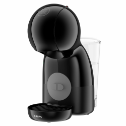 NESCAFÉ Dolce Gusto Piccolo XS by KRUPS, Kaffeekapselmaschine, 15 Bar, 0,8l Wassertank, Energiesparmodus, passt in jede Küche dank geringer Standfläche, Heiß- & Kaltgetränke, anthrazit, KP1A3B Schwarz, Taste Schwarz Single Angebot bei HelloDeals