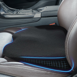 Qutool Keilkissen Auto Memory Foam Sitzkissen Autositzkissen Fahrersitz Stuhlsitzkissen Keilkissen Stuhl Sitzkissen Auto Sitzkissen für Bürostuhl, Pkw und LKW (Weich) Cuscino Ergonomico per Auto Angebot bei HelloDeals