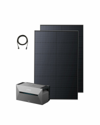 Anker SOLIX Balkonkraftwerk mit Speicher (890W | 1600Wh), Solarbank 2 E1600 Pro (1600Wh), 2× RS40T Bifaziales Solarpanel (445W), Typ-N Bifaziales Solarpanel, 4 MPPT, 9,6kWh Kapazität, Plug & Play E1600 Pro+2*445W Angebot bei HelloDeals