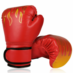 Flintronic Boxhandschuhe Kinder, Kinder Boxhandschuhe, Boxhandschuhe für Kinder, Junior Boxing Gloves, Kickboxhandschuhe für Muay Thai, MMA, Kampfsport, Kickboxen, Sparring (3-10 Jahre) Rot Kinder-6OZ Angebot bei HelloDeals