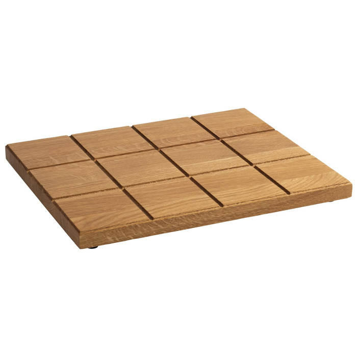 APS 759 Buffetbrett "SQUARE", GN 1/2, aus geöltem Eichenholz, 32,5 x 26,5 x 2,5 cm Angebot bei HelloDeals