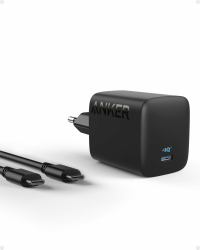 Anker 67W USB C Ladegerät, kompaktes Netzteil mit PIQ 3.0, für MacBook Air, iPhone 17/16/15 Series, iPad, Galaxy und mehr (USB-C Kabel enthalten) Angebot bei HelloDeals