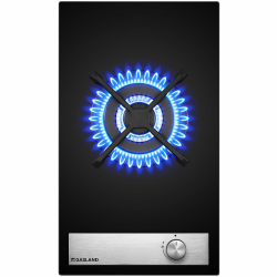 GASLAND GH12BF Glas Gaskochfeld Wok Brenner, 30 cm Gas Einbau Autark Gaskochfeld, 3400 W Butan-Gasherd, LPG/Erdgas inkl 1 Brenner Angebot bei HelloDeals