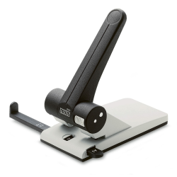 Novus B 265 Locher (Registraturlocher für das Büro, Metall, Stanzleistung) 65 Blatt, lichtgrau/schwarz Angebot bei HelloDeals