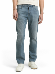 Tom Tailor Herren TTMARVIN Straight Jeans mit Stretch 28W / 32L 10161 - Light Stone Blue Grey Denim Angebot bei HelloDeals