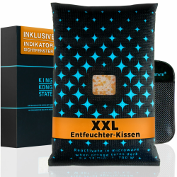 Luftentfeuchter für Autos - XXL Entfeuchter-Kissen 1,2kg für beschlagene Autoscheiben - mit Indikator-Fenster und Anti-Rutsch-Pad 1x 1,2kg Angebot bei HelloDeals