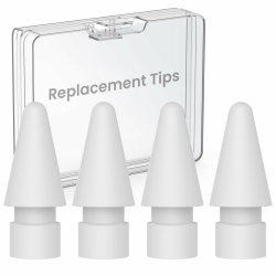 Delidigi 4 Stück Apple Pencil Spitze für Apple Pencil Pro, Apple Pencil 2. Generation/1. Generation und Apple Pencil USB-C, Hochempfindliche Ersatzspitzen und Präziser Steuer Stift Spitzen Zubehör Weiss/opulenter Garten Angebot bei HelloDeals