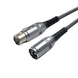 Oluote Mikrofonkabel 3-poliger XLR-Stecker auf Buchse, Microphone Audio Verlängerungskabel für Mischpulte, Mikrofone, Audiokonsolen(5m) Angebot bei HelloDeals