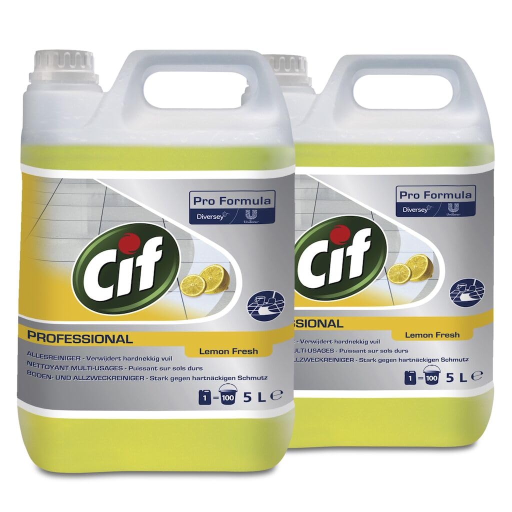 Cif Professional Allzweckreiniger Zitrus 2 x 5L 10 l (1er Pack) Angebot bei HelloDeals