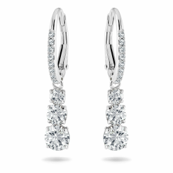 Swarovski Stilla Kollektion Hängeohrringe Rhodiniert Weiß Angebot bei HelloDeals