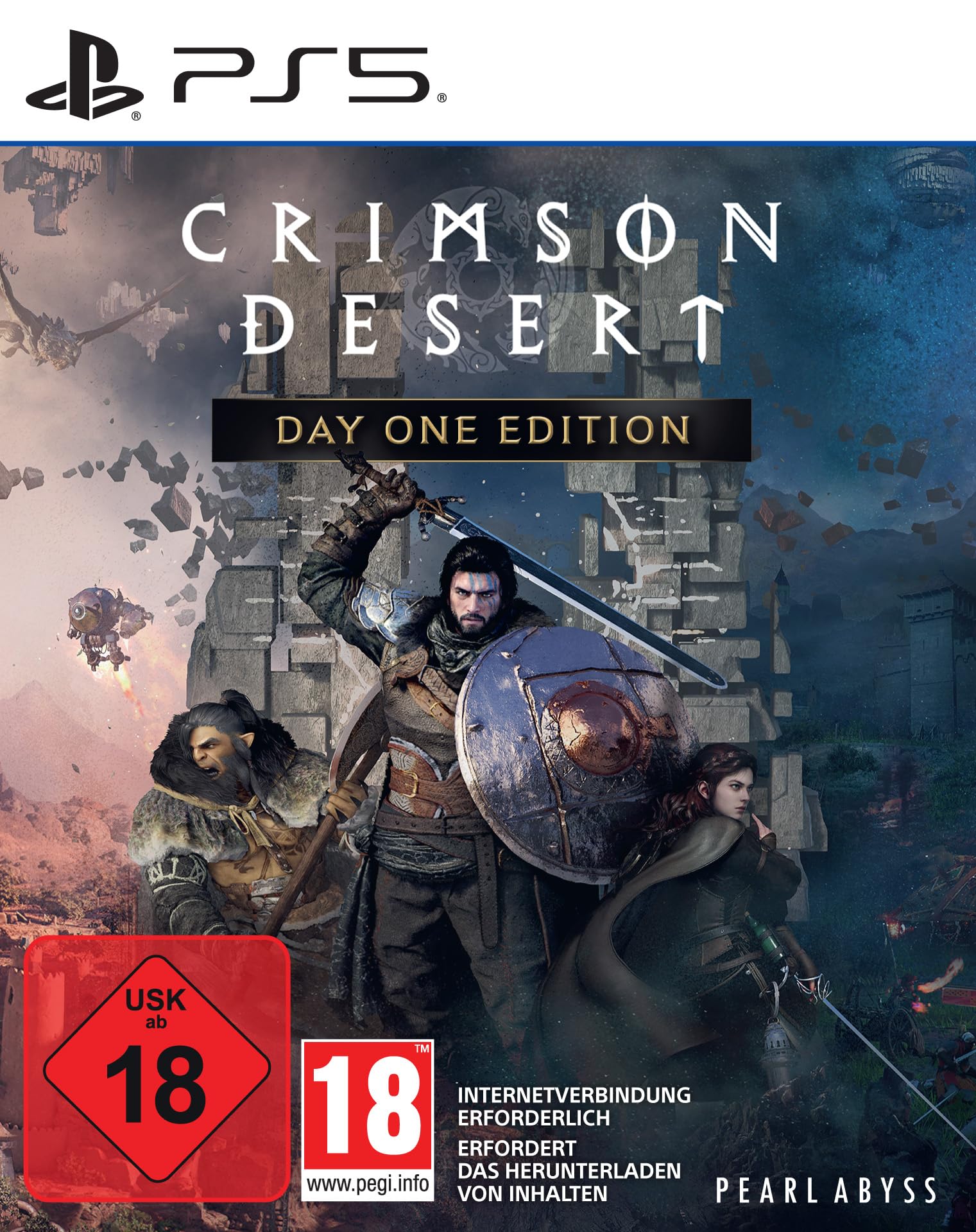 Crimson Desert Day One Edition (PS5) PlayStation 5 Day One Edition Angebot bei HelloDeals