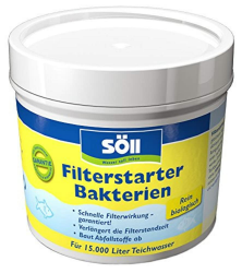 Söll 80587 FilterstarterBakterien, 100 g - hochreine Mikroorganismen, Filterbakterien für umfassende Filterwirkung im Gartenteich Fischteich Koiteich 100 g für 15.000 Liter Single Angebot bei HelloDeals