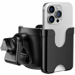 Getränkehalter für Kinderwagen Buggy Zubehör, Guiseapue Universal Becherhalter Kaffeehalter Kinderwagen Rollator Rollstuhl Fahrrad Cup Holder, Baby Erstausstattung Neugeborene, Geschenke für Neu Mama Schwarz Angebot bei HelloDeals