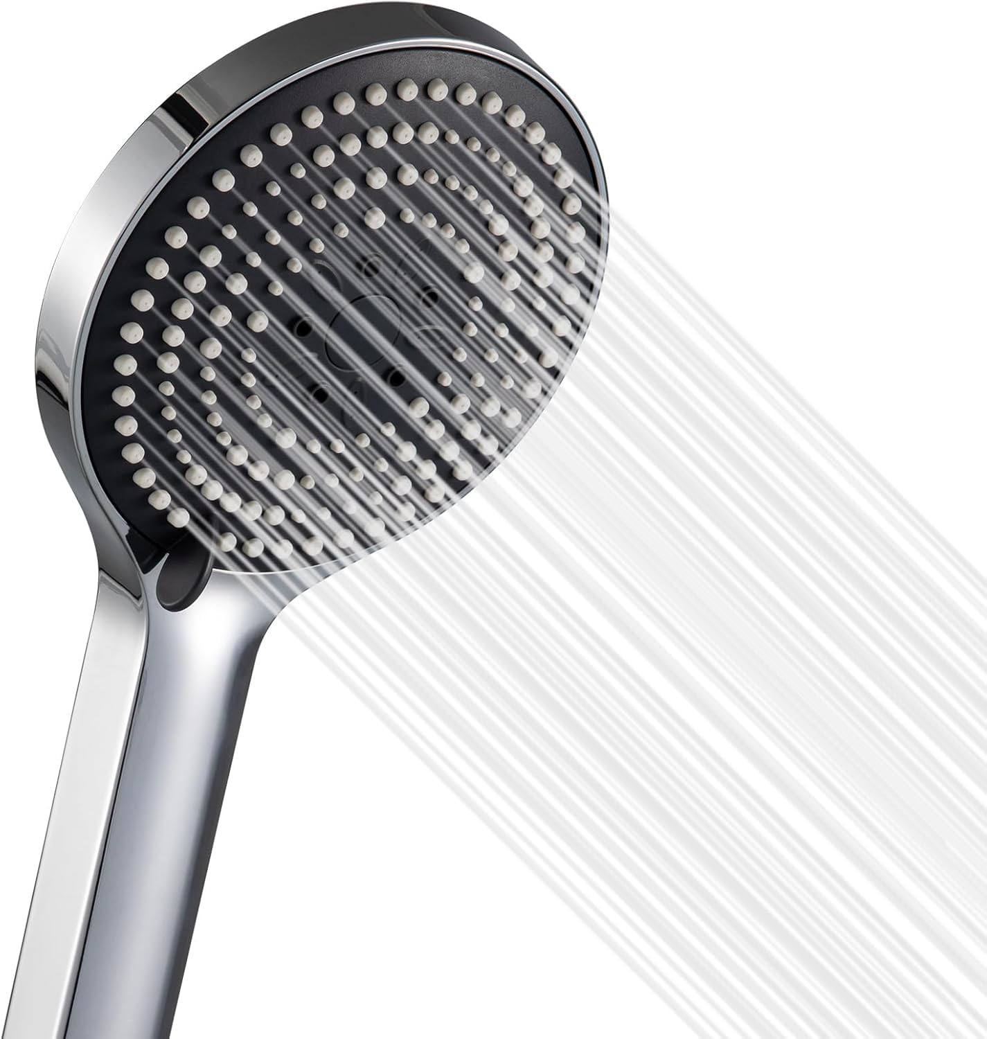 OFFO Duschkopf Groß xxl mit 6 Strahlarten, Duschbrause für Duschkopf Wassersparend, Shower Head für Baden(Φ130mm), Chrom Brausekopf Chrom Angebot bei HelloDeals