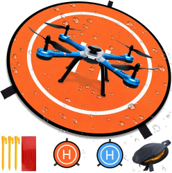 Drone Landing Pad, Tragbare Faltbare Landing Pads,Wasserdicht Doppelseitig Drohnen Landeplattform,Universal Foldable Drohnen Landeplatz für DJI Air 2S,DJI FPV,Mavic Mini 2,Mavic Air 2,Mavic 2 55cm Drone Landing Pad Angebot bei HelloDeals