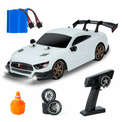 Ferngesteuertes Auto, 1:14 Ferngesteuerte Drift Autos mit Proportionale Drosselklappe und Lenkung 4WD GT RC Car Drifting Spielzeug für Erwachsene Jungen Kinder Weiß Angebot bei HelloDeals