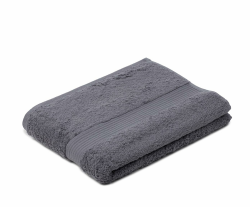 Gözze - New York Duschtuch, Weich und saugfähig, 100% Baumwolle, 70 x 140 cm - Anthrazit Angebot bei HelloDeals