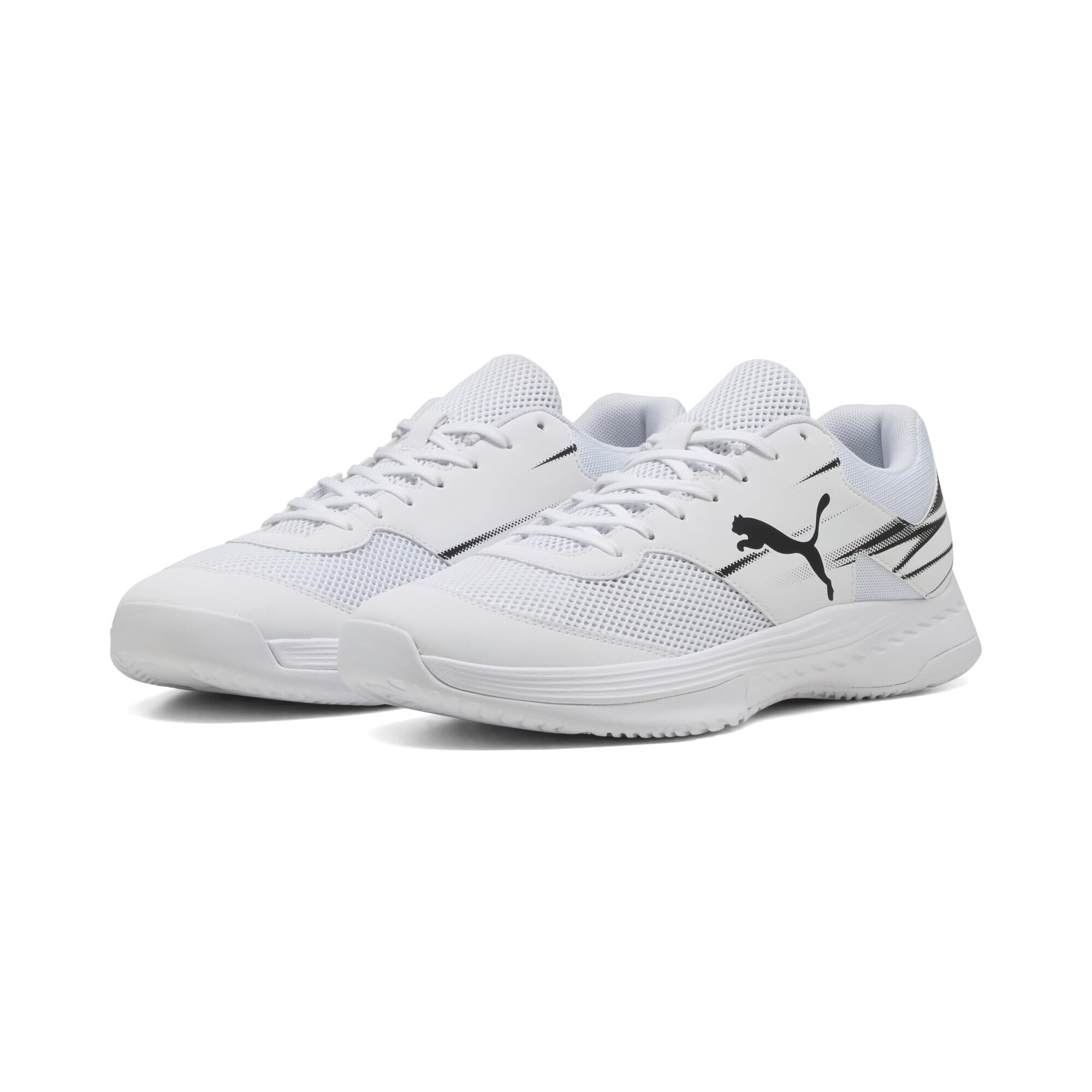 PUMA Unisex Varion IiIndoor Court Shoe 44/46 EU Puma Weiß Puma Schwarz Angebot bei HelloDeals