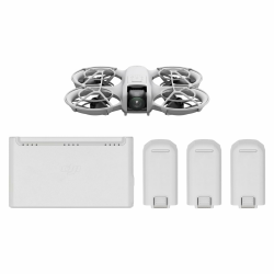 DJI Neo Combo mit 3 Akkus, Minidrohne mit 4K UHD-Kamera für Erwachsene, 135g selbstfliegende Drohne die dir folgt, Handstart, Motivverfolgung, QuickShots, stabilisiertes Video (Controllerfrei) Neo DJI Neo Combo mit 3 Akkus Angebot bei HelloDeals