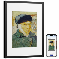 SwitchBot KI Art Frame 13.3'', Kabellos Digitaler Bilderrahmen, Elektronisch-Ink-Bilderrahmen, Extrem Lange Akkulaufzeit, Tisch und Wandmontage, Alexa Kompatibel, KI-Generierte Kunst Angebot bei HelloDeals