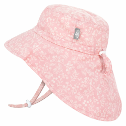 Jan & Jul Mädchen 'Grow-with-Me' Baumwoll-Xplorer-Sonnenhut mit großer Krempe 6-24 Monate Pink Prairie Angebot bei HelloDeals