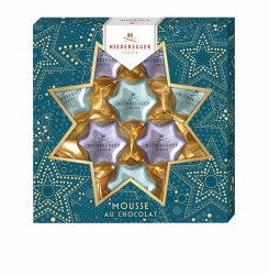 Niederegger Pralinen Sterne Mousse au Chocolat 125g Angebot bei HelloDeals