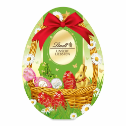 Lindt Schokolade Oster Eier Kasette Unsere Liebsten | 185 g | Mini GOLDHASE, Vollmilch Eier in den Sorten Marzipan, Blätterkrokant, LINDOR Milch | Oster Schokolade | Schokoladengeschenk Angebot bei HelloDeals