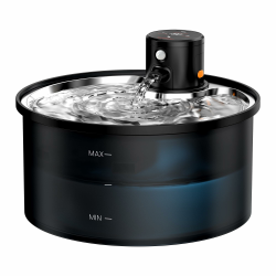 Katzenbrunnen Kabellos Trinkbrunnen für Katze: Katzenbrunnen für Katzen - 3.2L Katzens Trinkbrunnen mit Bewegungsmelder - Wasserbrunnen für Katze Akku mit Sensor Kabelloser - Edelstahl Trinktablett Angebot bei HelloDeals