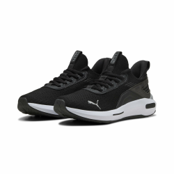 PUMA Unisex's Softride Enzo 5 Hype Road Running Shoe 43 EU Puma Schwarz Puma Weiß Puma Silber Angebot bei HelloDeals