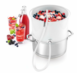 Tescoma 895250 Dampfentsafter Frucht und Gemüse Della Casa, Kunststoff, Weiß, 28.4 x 16.9 x 28 cm Angebot bei HelloDeals