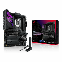 ASUS ROG Strix Z890-E Gaming WiFi Mainboard Sockel Intel LGA 1851 (ATX, Advanced AI, DDR5, NitroPath DRAM, 7X M.2, WiFi 7, PCIe 5.0, Q-Release, 2X Thunderbolt 4, DIMM Flex) E Gaming WiFi ROG Strix Z890 Angebot bei HelloDeals