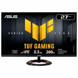 ASUS TUF Gaming VG279Q5R 27 Zoll Full HD Monitor (200 Hz, 0.3ms GtG, FreeSync, Adaptive Sync, ELMB, GameFast Input, HDR10, Fast-IPS Panel, 16:9, 1920x1080, DisplayPort, HDMI, Speaker) 27" FHD nicht höhenverstellbar 200Hz Fast-IPS, 0.3ms Angebot bei HelloDeals