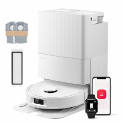 roborock QV 35S-Set Saugroboter mit Wischfunktion, 10.000 Pa HyperForce Saugkraft, Anti-Tangle-Bürsten, Anhebbare Schleudermopps, Intelligente Hindernisvermeidung, All-in-One Dock (Weiß) Roborock Qv 35s-set Weiß Angebot bei HelloDeals