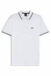 BOSS Herren Paddy Polo L New - White100 Angebot bei HelloDeals