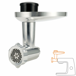Kenwood Fleischwolf KAX950ME, Zubehör für Kenwood Küchenmaschinen, Silber Single Angebot bei HelloDeals