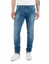 Replay Herren Jeans Anbass Slim-Fit mit Comfort Stretch 31W / 32L Medium Blue 009 Angebot bei HelloDeals