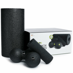 BLACKROLL® BLACKBOX, Faszienrollen-Set für die Selbstmassage, Set mit verschiedenen Faszien-Tools, Fitness-Massagegeräte für effektives Training, Made in Germany Schwarz Angebot bei HelloDeals