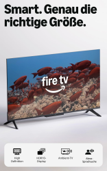 Amazon Fire TV 2-Serie (neueste Generation), 32-Zoll-Smart-TV in HD mit Alexa-Fernbedienung, schnellem Streaming, Dolby Audio, Ambient-TV und kostenlosem Live-TV Angebot bei HelloDeals