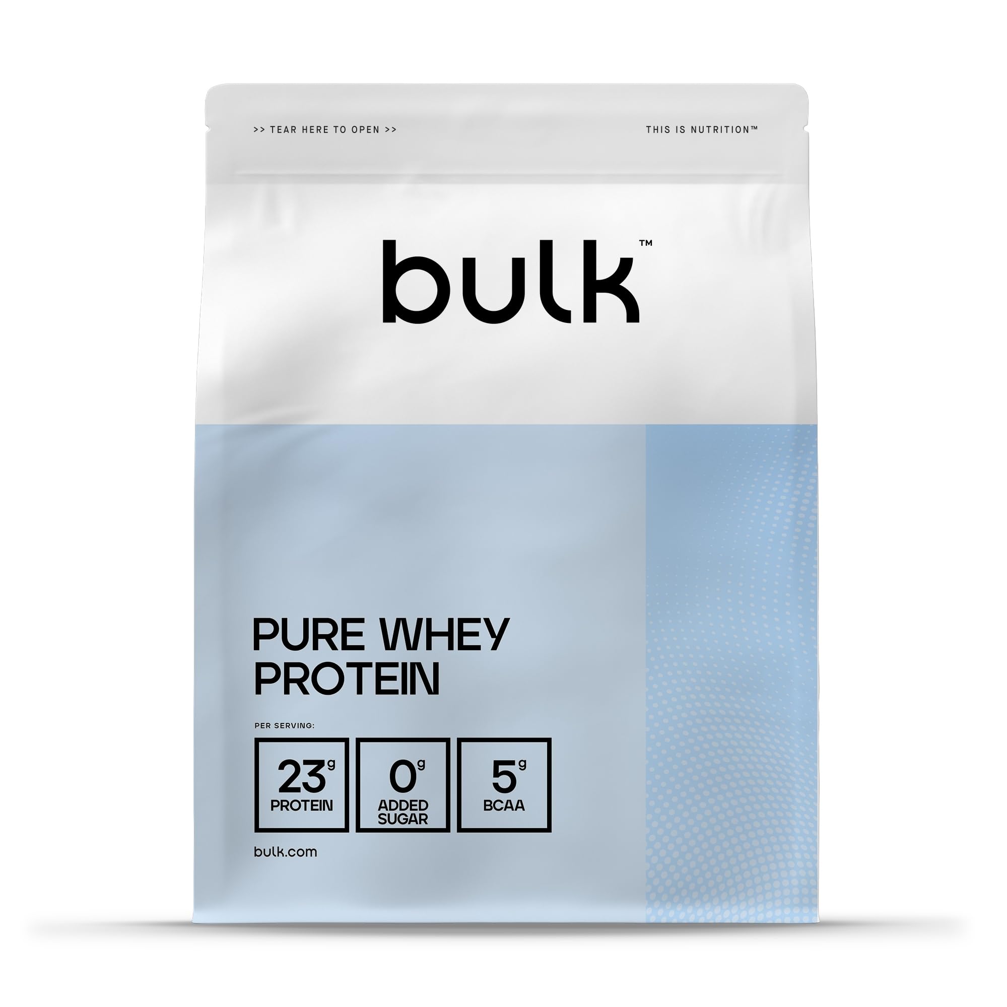 Bulk Pure Whey Protein Pulver | Geschmacksneutral | 26g Protein & 5g BCAAs pro Portion | Whey Konzentrat Shake | Wenig Zucker | Unterstützt Muskelaufbau & Regeneration | Vegetarisch | 1kg Geschmacksneutral 31 Portionen (Pack of 1) Angebot bei HelloDeals