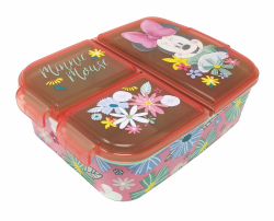 Theonoi Kinder Brotdose Lunchbox Sandwichbox - Brotdose Kinder Lunchbox mit Fächern - Brotbox mit Unterteilung - BPA frei (Minnie Mouse) Princess Angebot bei HelloDeals