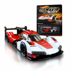 Hot Wheels Elite 64 Porsche 963, Auto im Maßstab 1:64, teilweise inspiriert von den legendären Porsche-Rennwagen der 80er Jahre, für Sammler, JCP46 Weiß-rot/Elite64 Porsche 963 Angebot bei HelloDeals