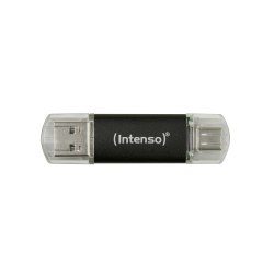 Intenso Twist Line 256 GB, Dual USB-Stick 3.2 Gen 1x1, USB-C und USB-A, 70MB/s, Anthrazit Angebot bei HelloDeals